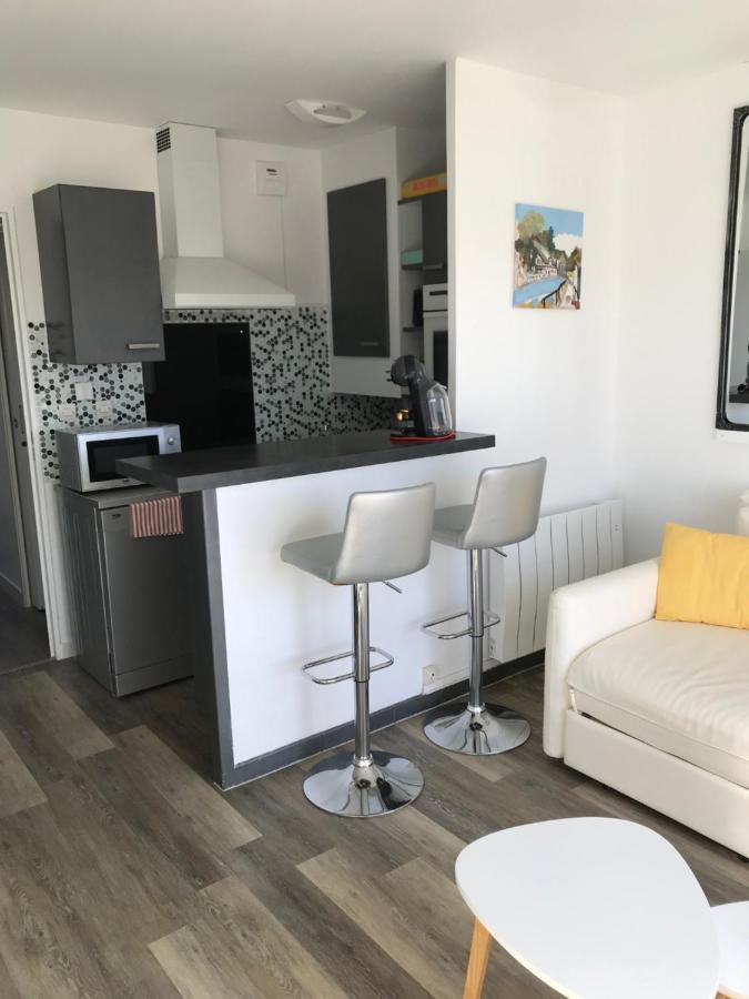 Ferienwohnung Studio Vue Mer A Saint Valery En Caux Exterior foto