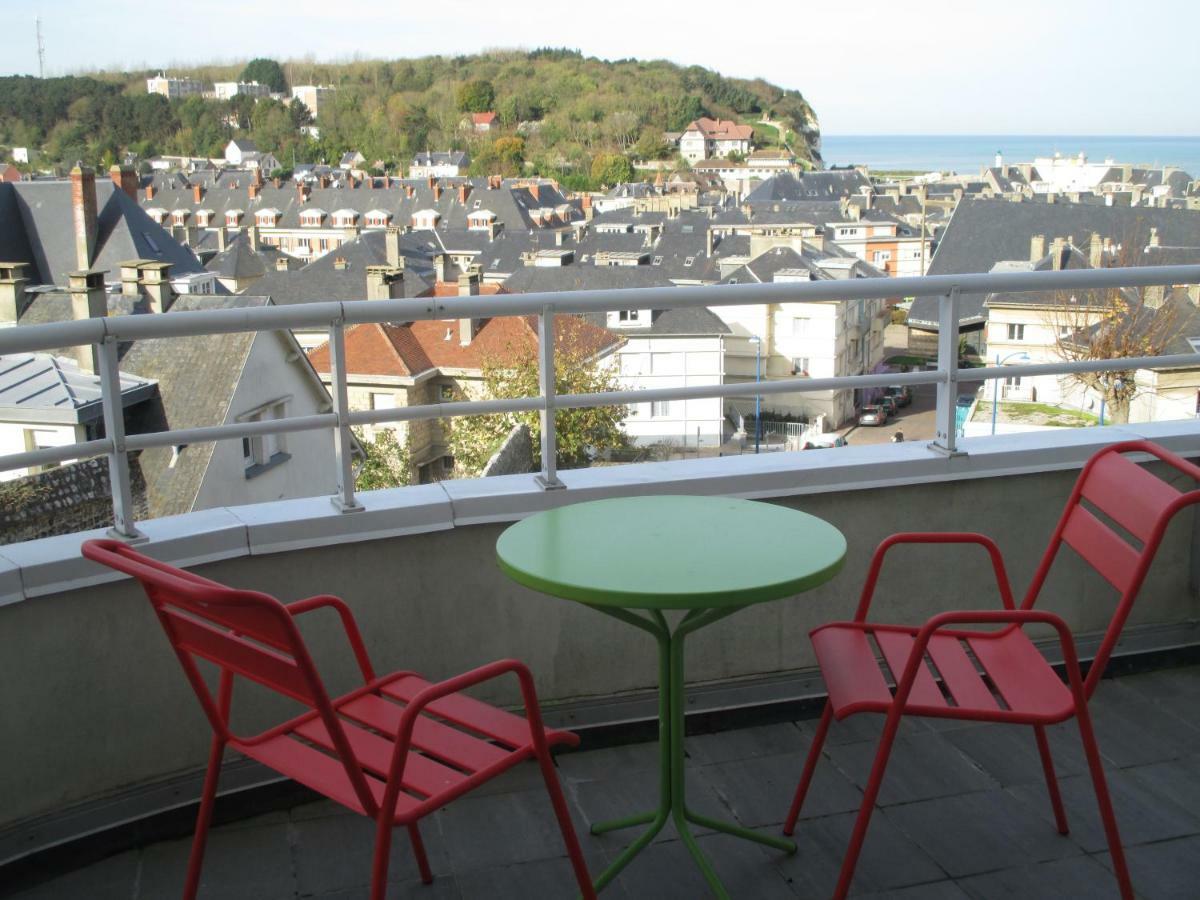 Ferienwohnung Studio Vue Mer A Saint Valery En Caux Exterior foto